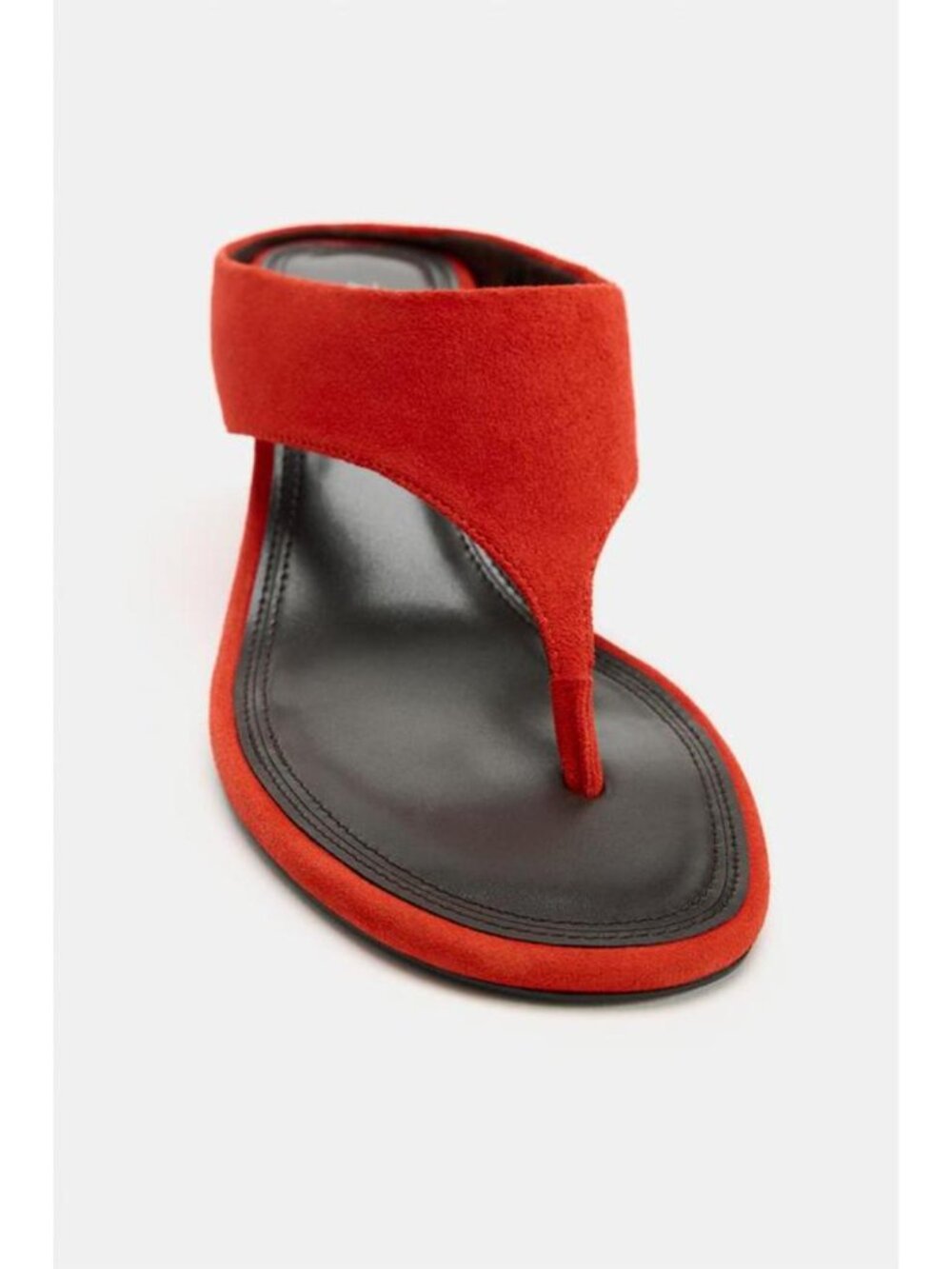 ZARA LEATHER WEDGE SANDALS 1323/810/600 - Picture 1 of 5